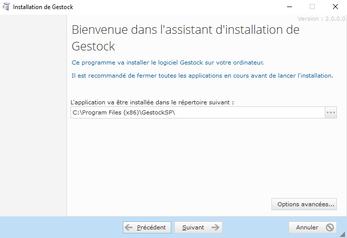 Gestock, logiciel de gestion de stock