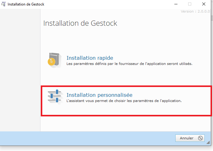 Gestock, logiciel de gestion de stock