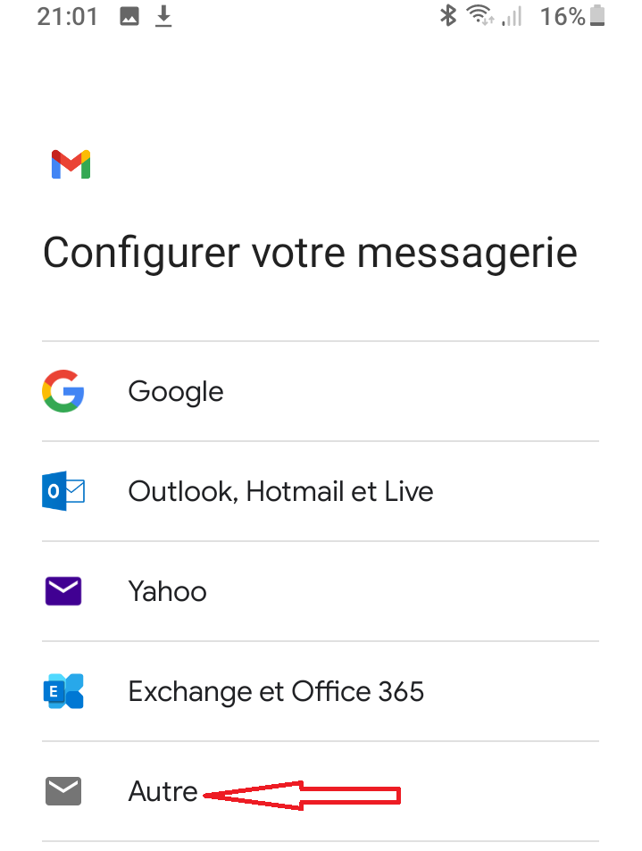 Ajouter un compte mail sur Gmail, ajouter un compte mail sur Android