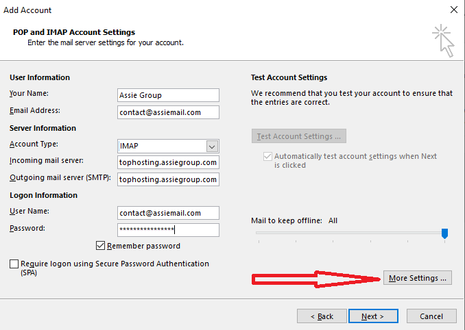 Comment ajouter un compte sur Outlook